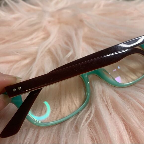 Joseph Marc JM4053 Brown/Green Plastic Rectangle Prescription Frames - Picture 5 of 5